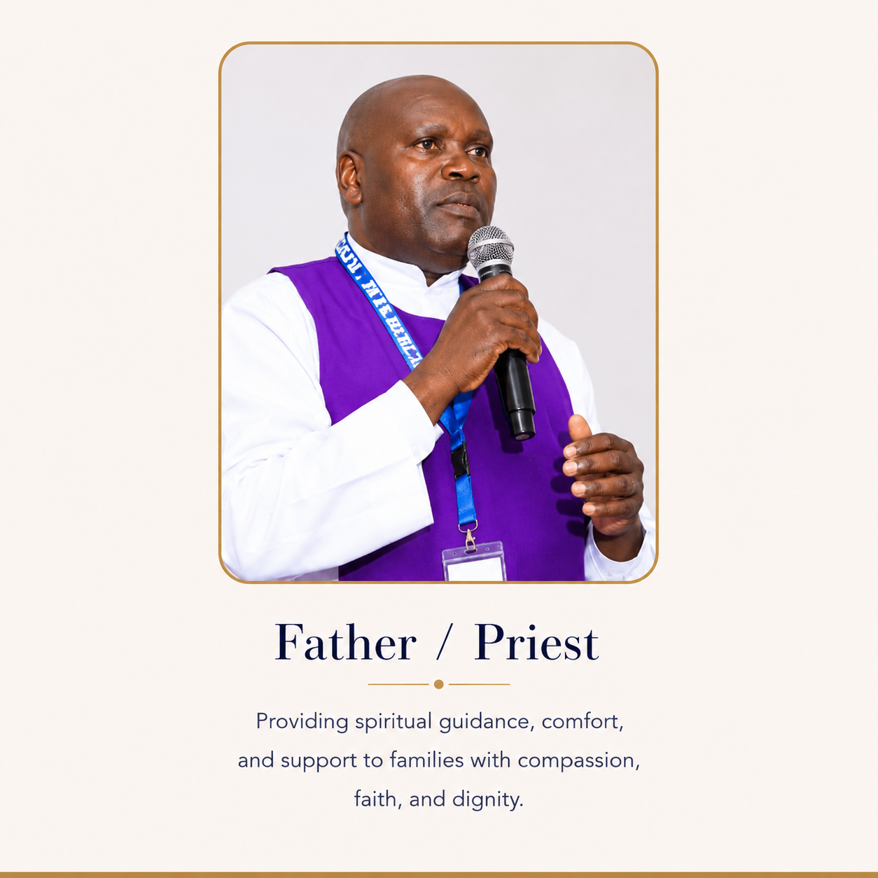 Portrait of Father / Priest