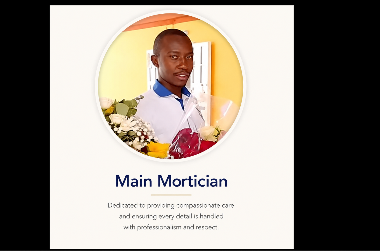 Portrait of Main Mortician